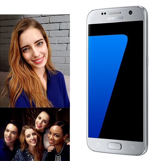 Fotografe com as câmeras de 12MP e 5MP Smartphone Samsung Galaxy S7 Câmeras