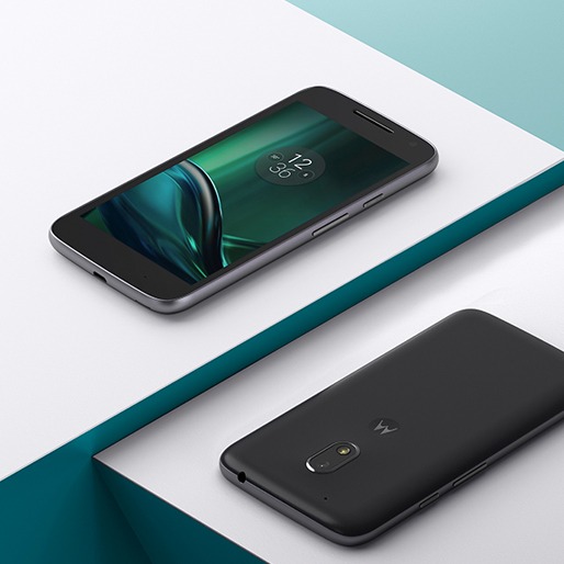 Câmera traseira de 8MP, faça lindos cliques Celular Moto G4 Play Câmeras 8MP 5MP