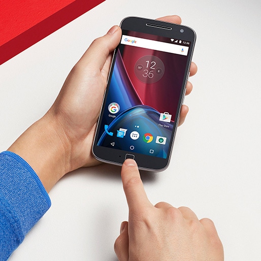 Sensor de impressão digital Moto G4 Leitura Digital