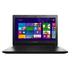 Ideal para games e filmes notebook Lenovo G400S de frente