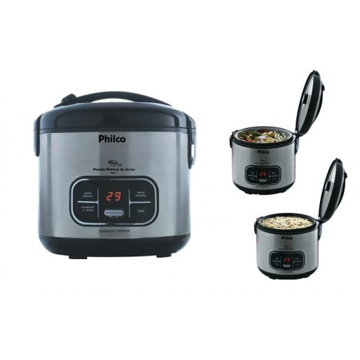 Tampa com trava e saída para vapor Tampa com trava e saída para vapor