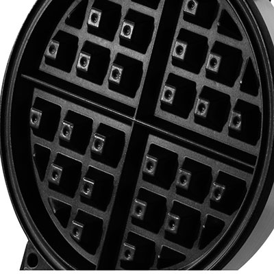O Golden Waffle se aquece e esquenta duas placas Máquina de Waffle Britânia Golden aquece seletor