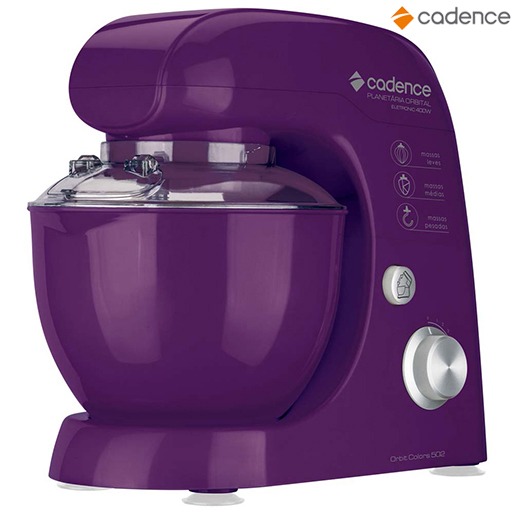 Batedeira Planetária Cadence BAT502 Roxo batedeira planetária cadence bat502