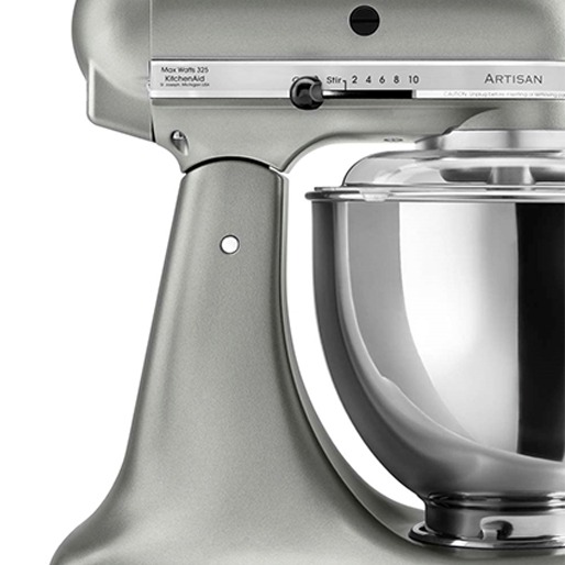 Com design exclusivo, a batedeira Standmixer Artisan agregará estilo a sua cozinha Batedeira planetária kitchenaid corpo metal