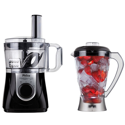 Aparelho com funções de processador, espremedor e liquidificador Processador Liquidificador Espremedor Potência 800W