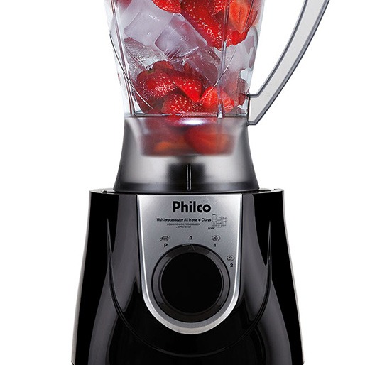 Multiprocessador com 2 velocidades e função pulsar Multiprocessador All in One Citrus 2 Velocidades Função Pulsar