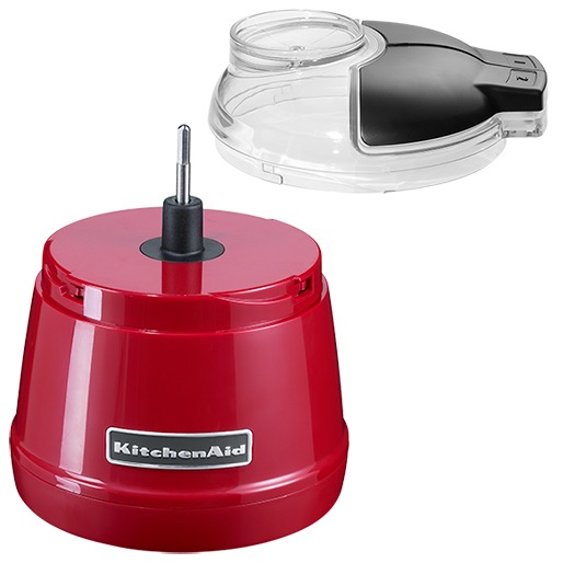 Inclua agora mesmo o Empire Red na sua lista de eletroportáteis favoritos Mini Processador KitchenAid Empire Red 240W Abertura Tampa