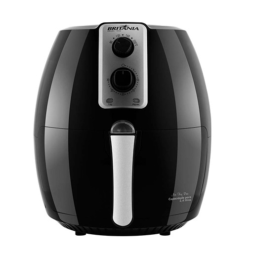 Função Timer: acione até 30 minutos timer tempo alarme fritadeira air fry pro britânia