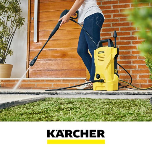 Indicada para as mais diversas limpezas Lavadora Alta Pressão Kärcher Basic K2 potência pressão