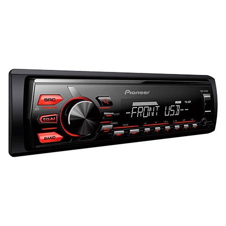 O MVH-078UB tem som marcante para uma excelente experiência Som Automotivo MVH-078UB Pioneer áudio
