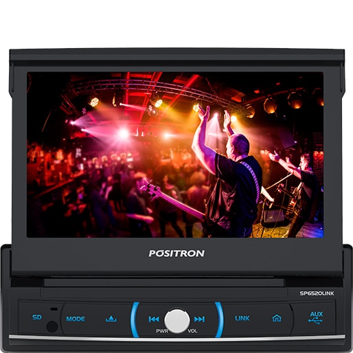 DVD Automotivo Pósitron Retrátil SP6520LINK DVD Automotivo Pósitron Retrátil SP6520LINK