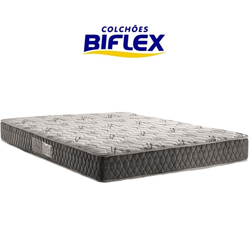 Colchão Casal Biflex Ávila Colchão Casal Biflex Ávila Grafite Branco móveis cama