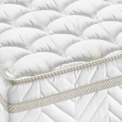 Tecido com tratamento antialérgico e antiácaro Colchão Solteiro Minaspuma Solene Pillow Inn