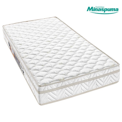 Durma tranquilo Colchão Solteiro Minaspuma Solene D33
