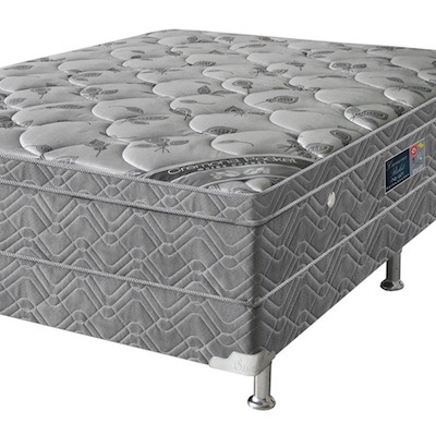Cama Box de Casal da Simbal tecido macio Cama Box Casal Simbal em poliéster