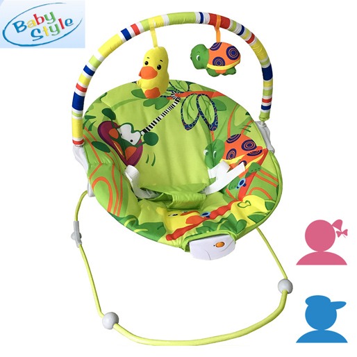 Para meninos e meninas Repouseira Baby Style Vibração Brinquedos