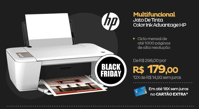 Multifuncional Jato De Tinta Color Ink Advantage HP