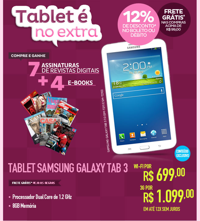 Tablet Samsung Galaxy Tab 3
