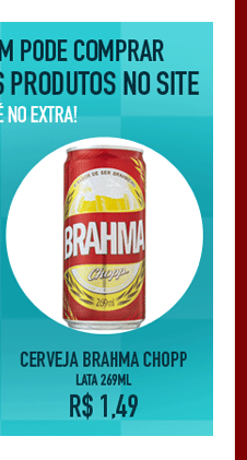 Cerveja BRAHMA Chopp Lata 269ml