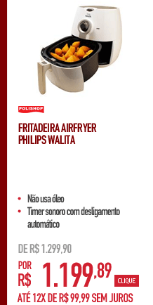 Fritadeira Airfryer Philips Walita