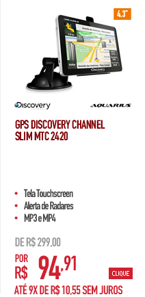 GPS Discovery Channel Slim MTC 2420