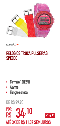 Relógios Troca Pulseiras Speedo