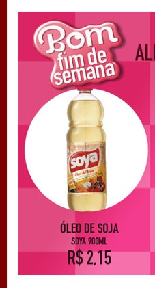 Óleo de Soja SOYA 900ml