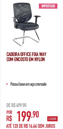 Cadeira Office Fixa Way