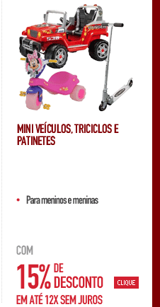 Mini Veículos, Triciclos e Patinetes