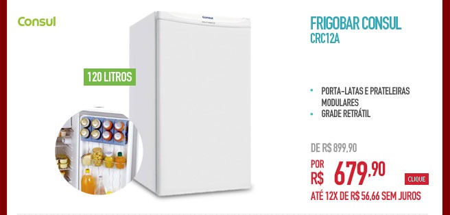 Frigobar Consul CRC12A
