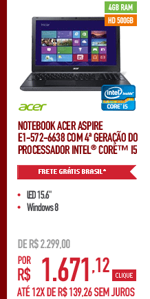 Notebook Acer Aspire