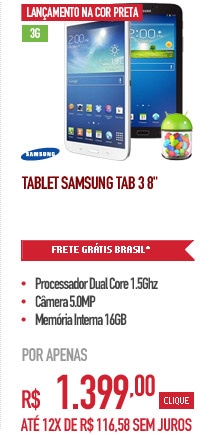 Tablet Samsung Tab 3 8"