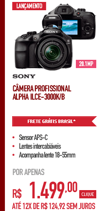 Câmera Profissional Alpha