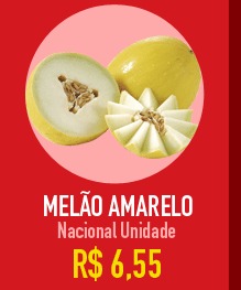 Melão Amarelo Nacional Unidade