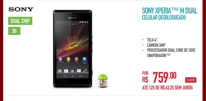 Sony XperiaT M Dual