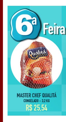 Master Chef QUALITÁ Congelado 3,2 kg