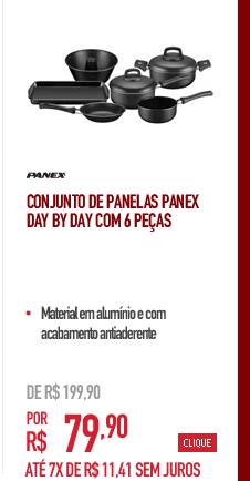 Conjunto de Panelas Panex
