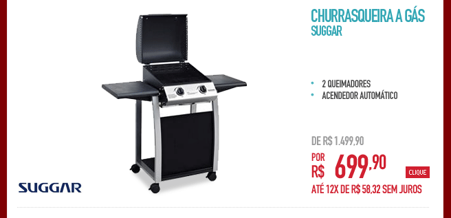 Churrasqueira a Gás Suggar