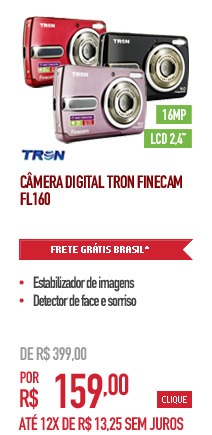 Câmera Digital Tron FineCam FL160