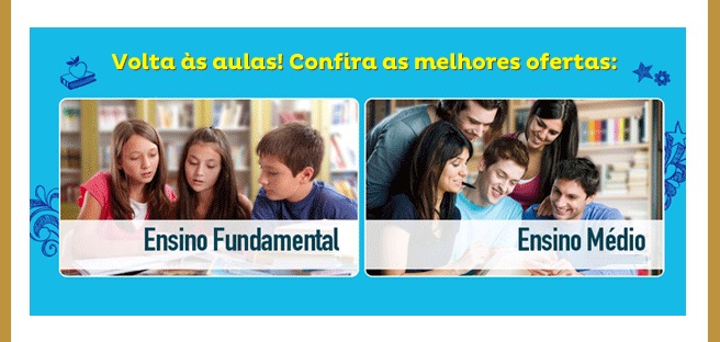 Hot site Volta às aulas