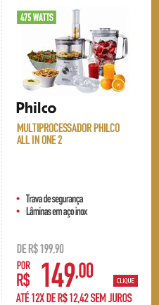 Multiprocessador Philco All in One 2