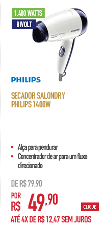 Secador Salondry Philips 1400W