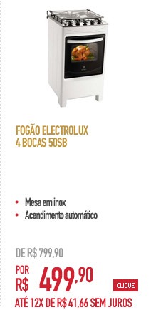Fogão Electrolux