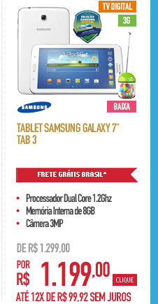 Tablet Samsung Galaxy 7''