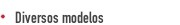Diversos modelos
