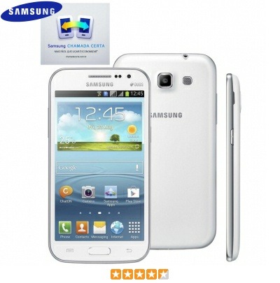 Celular Desbloqueado Samsung Galaxy Win Duos Branco 