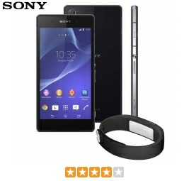 Smartphone Sony Xperia Z2 Preto + Smart Band