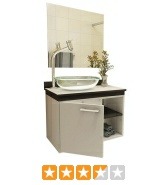 Gabinete para Banheiro VTEC Alkes