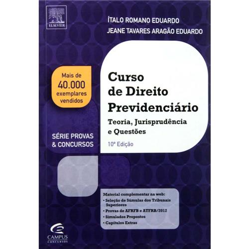 Curso de direito previdenciario