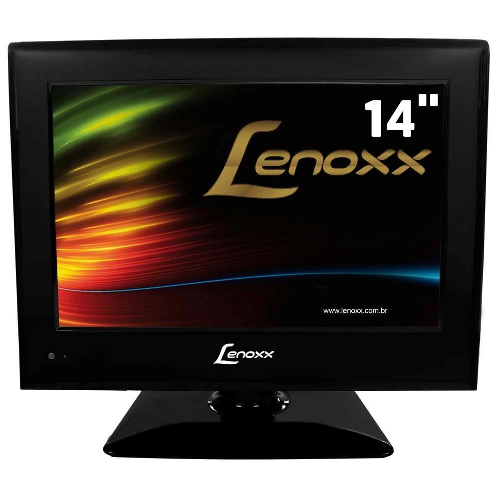 TV Monitor LED 14" HD Lenoxx TV7114P com Entrada HDMI TV Monitor no